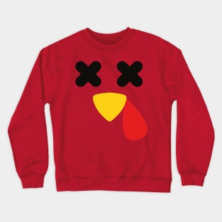 Turkey Face Costume T-Shirt Crewneck Sweatshirt